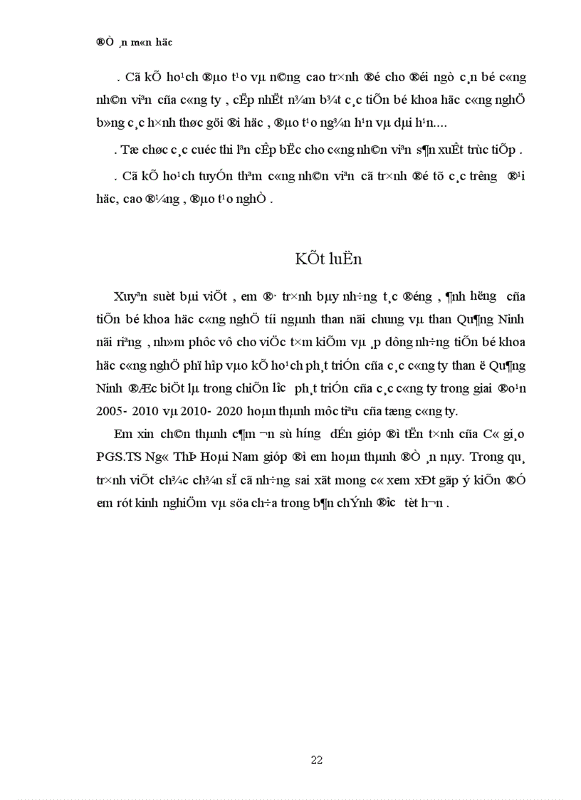 image for page Tác Động Của Tiến Bộ Khoa Học Công Nghệ Tới Phát Triển Ngành Than ở Quảng Ninh 1