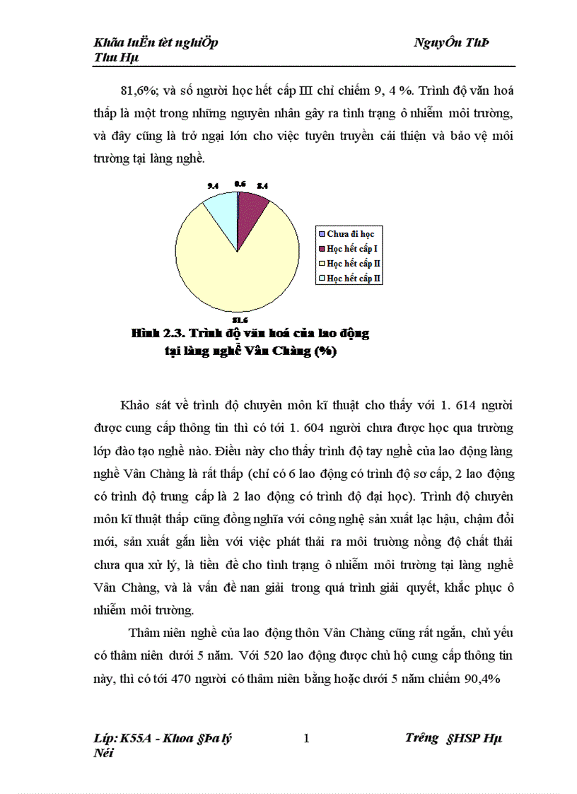 image for page Các nguyên nhân gây ô nhiễm một số ảnh hưởng và giải pháp giảm thiểu tình trạng ô nhiễm môi trường làng nghề vân chàng