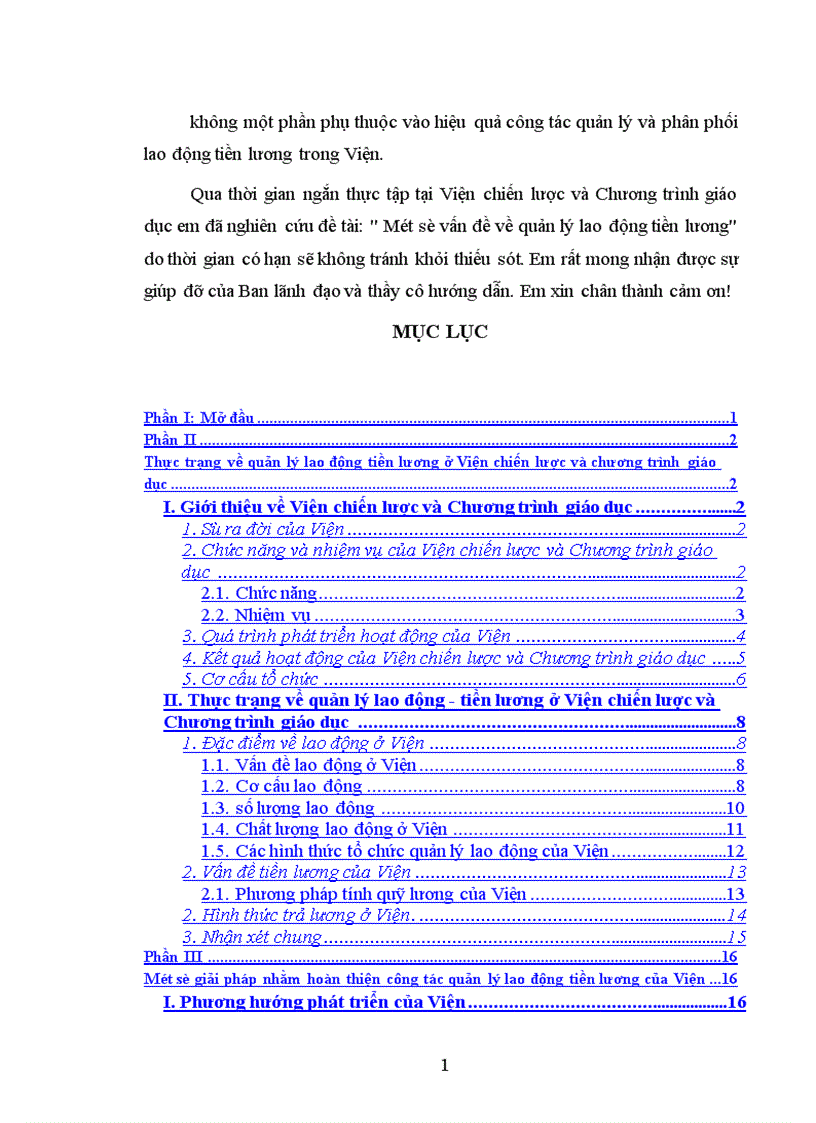 image for page Một số vấn đề quản lý lao động tiền lương ở Viện chiến lược và chương trình giáo dục 1