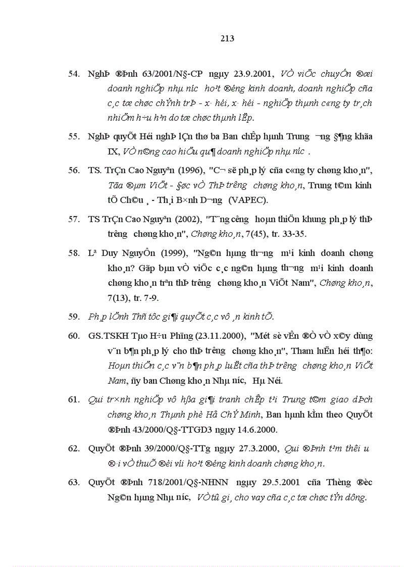 image for page Thực trạng khung pháp luật thị trường chứng khoán Việt Nam