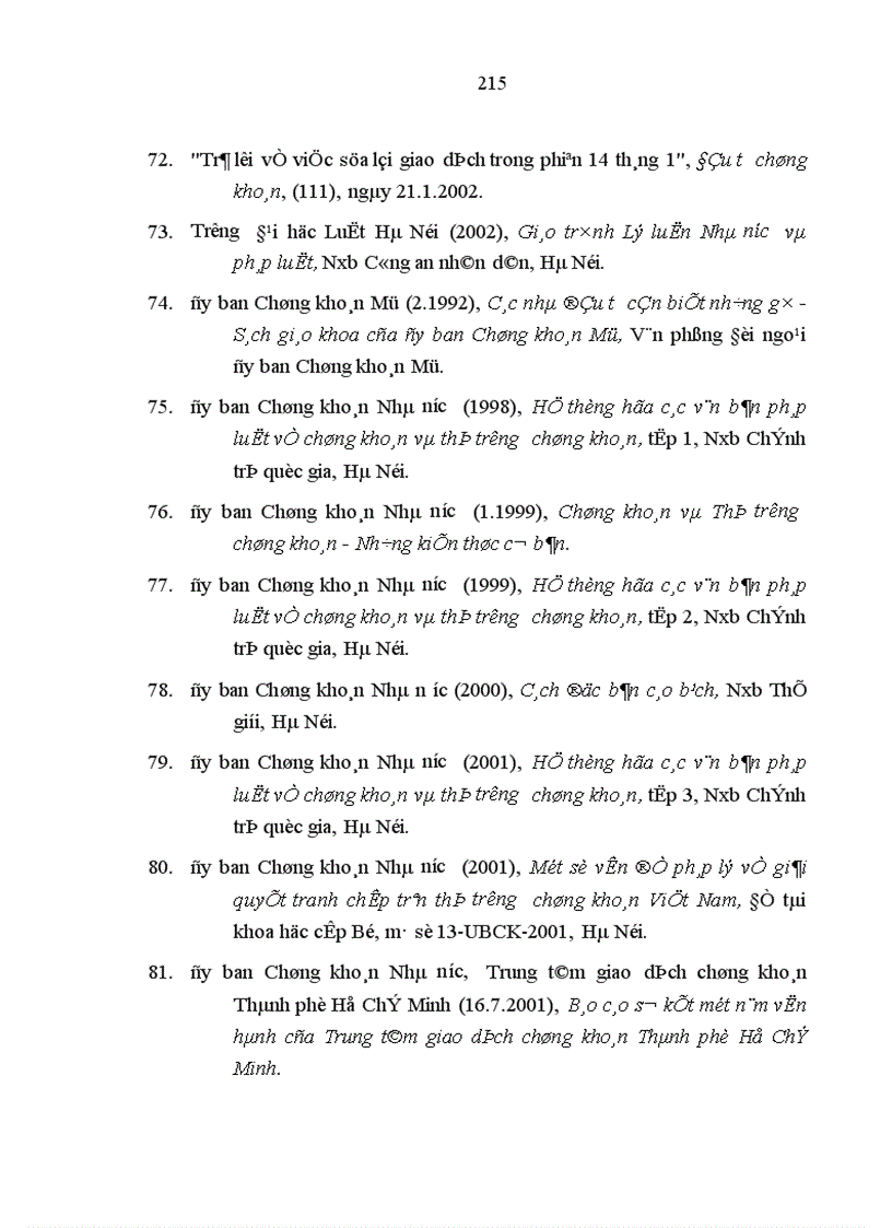 image for page Thực trạng khung pháp luật thị trường chứng khoán Việt Nam