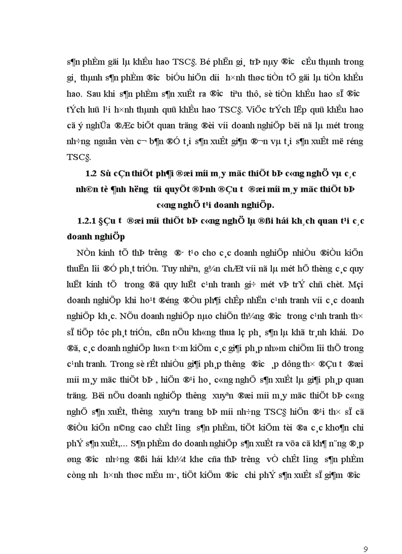 image for page Các giải pháp huy động vốn đổi mới máy móc thiết bị công nghệ nhằm nâng cao chất lượng sản xuất sản phẩm tăng khả năng cạnh tranh của sản phẩm may tại công ty May Chiến Thắng 1