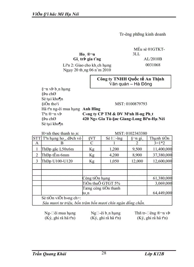 image for page Kế toán lưu chuyển hàng hoá và xác định kết quả tiêu thụ 1