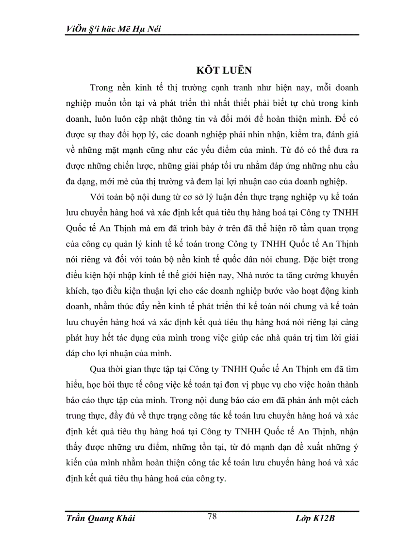 image for page Kế toán lưu chuyển hàng hoá và xác định kết quả tiêu thụ 1