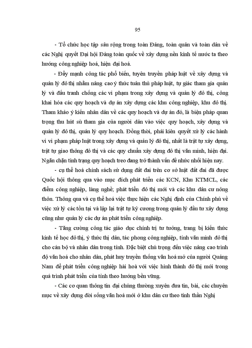 image for page Mối quan hệ giữa phát triển công nghiệp với hình thành đô thị mới ở Quảng Nam