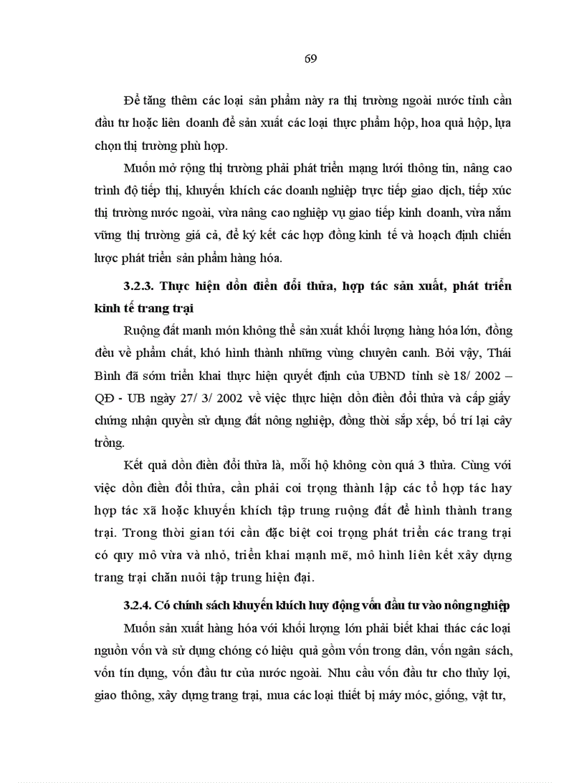 image for page Chuyển đổi cơ cấu cây trồng vật nuôi để phát triển nông nghiệp hàng hóa ở Thái Bình
