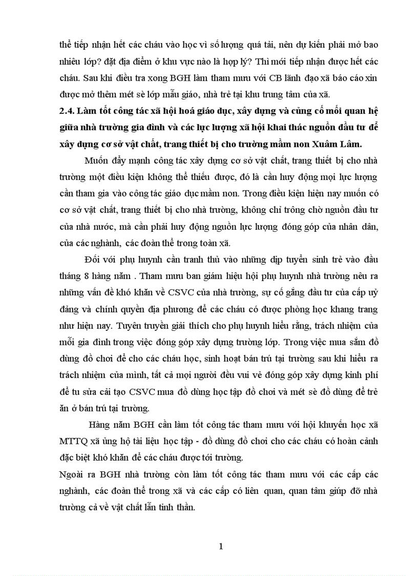 image for page Thực trạng quản lý cơ sở vật chất trang thiết bị giáo dục trẻ trong trường mầm non Xuân Lâm Tĩnh Gia Thanh Hoá 1