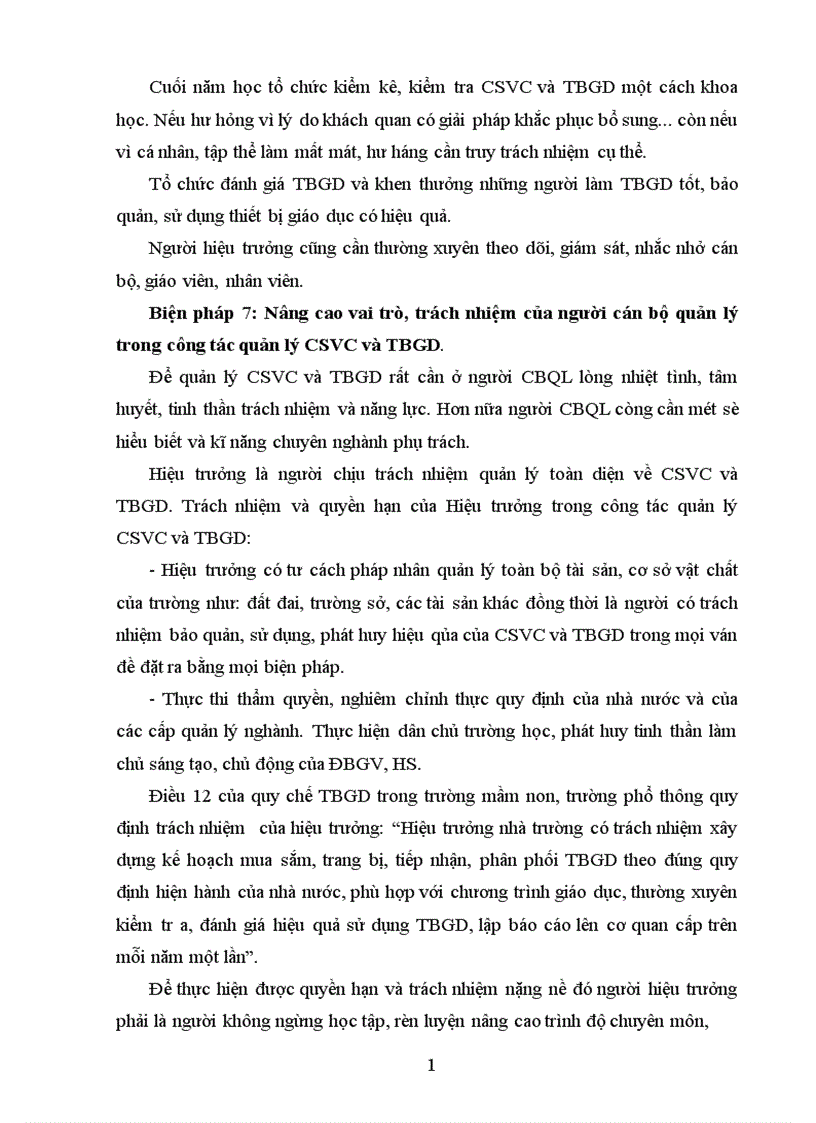 image for page Thực trạng quản lý cơ sở vật chất trang thiết bị giáo dục trẻ trong trường mầm non Xuân Lâm Tĩnh Gia Thanh Hoá 1