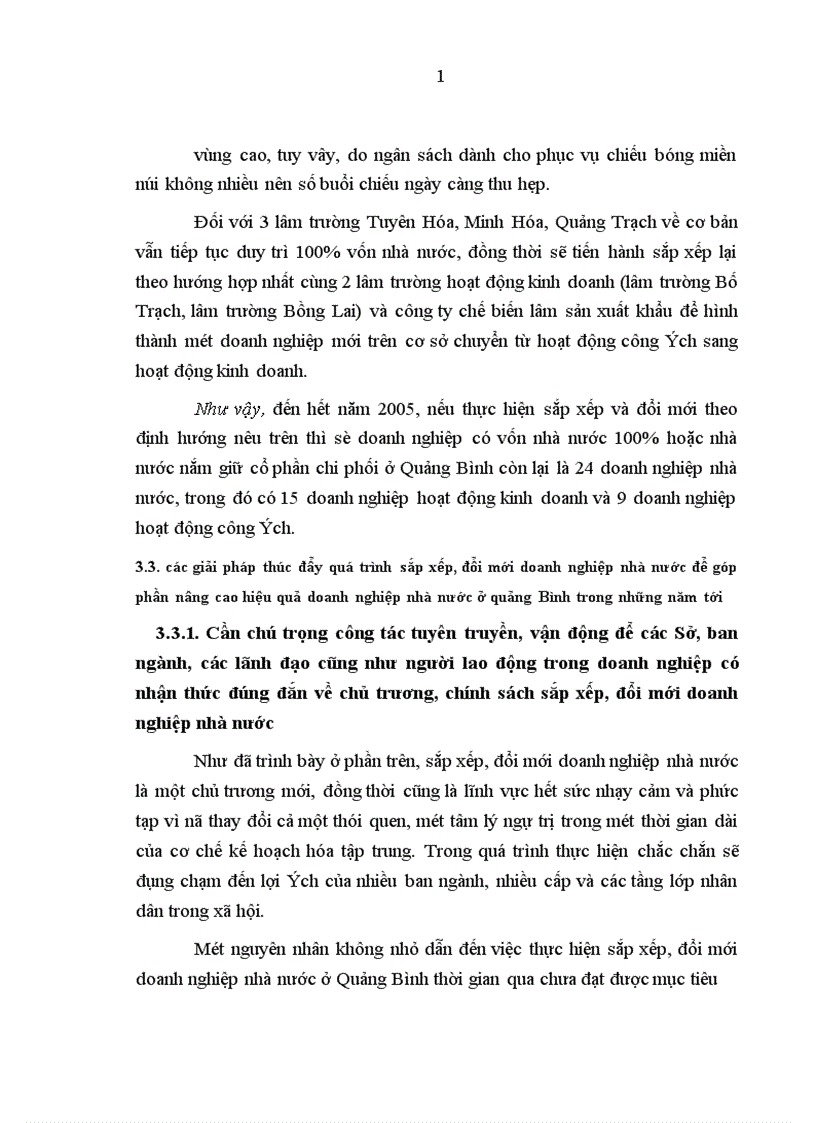 image for page Các giải pháp thúc đẩy quá trình sắp xếp đổi mới doanh nghiệp nhà nước để nâng cao hiệu quả doanh nghiệp nhà nước ở tỉnh Quảng Bình hiện nay