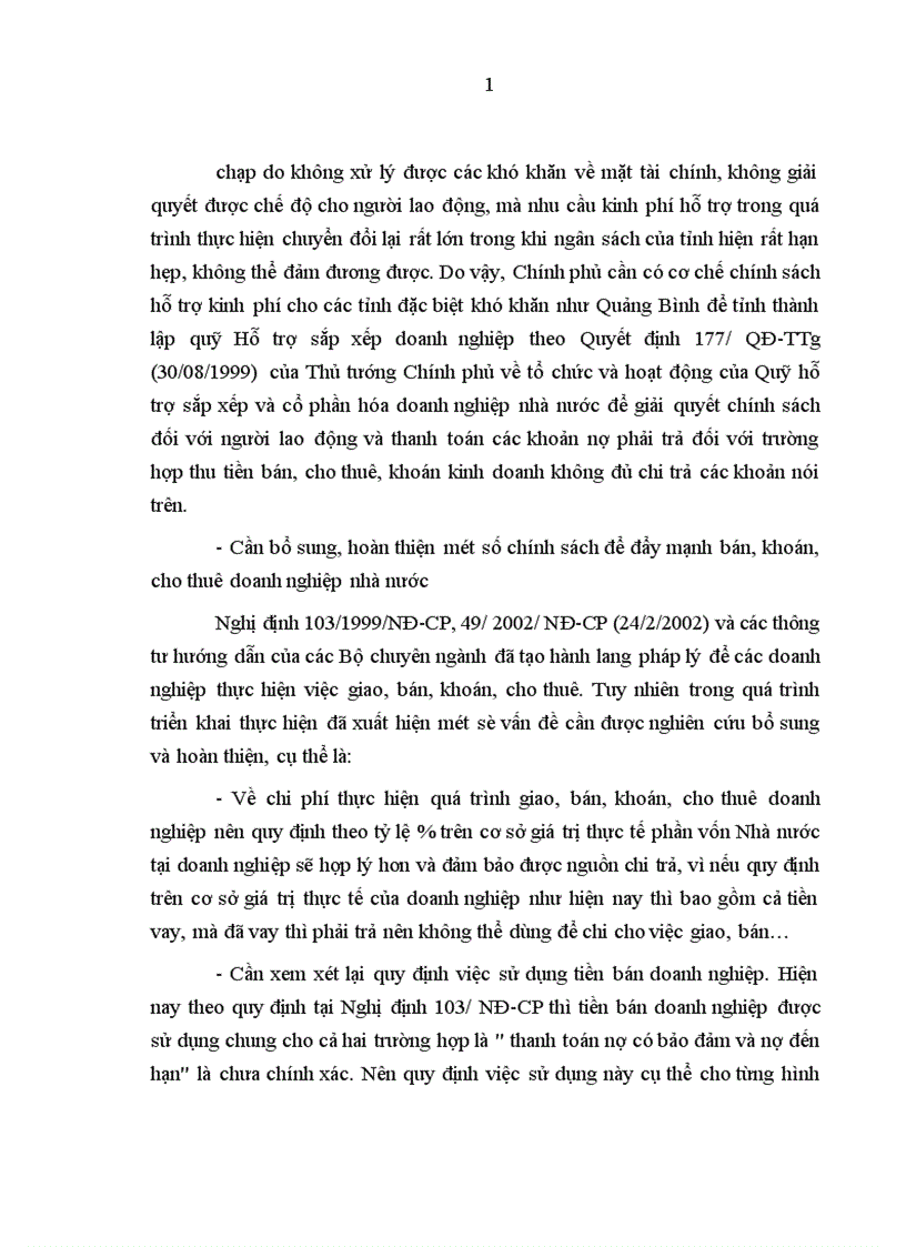 image for page Các giải pháp thúc đẩy quá trình sắp xếp đổi mới doanh nghiệp nhà nước để nâng cao hiệu quả doanh nghiệp nhà nước ở tỉnh Quảng Bình hiện nay