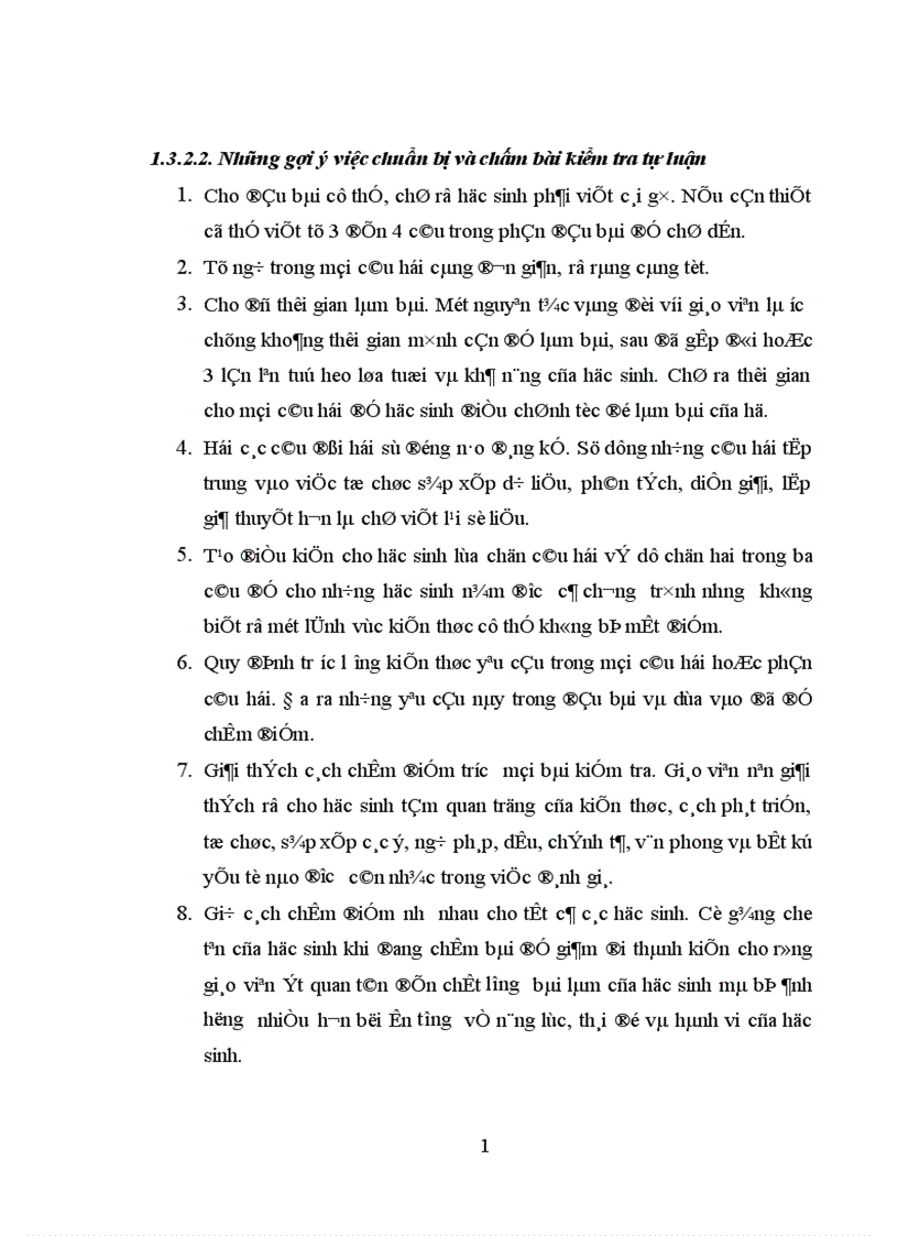 image for page Đánh giá kết quả học tập của học sinh bằng cách phối hợp hình thức tự luận và trắc nghiệm khách quan thể hiện trong dạy học chương hàm số bậc nhất và bậc hai Đại số 10 ban KHTN