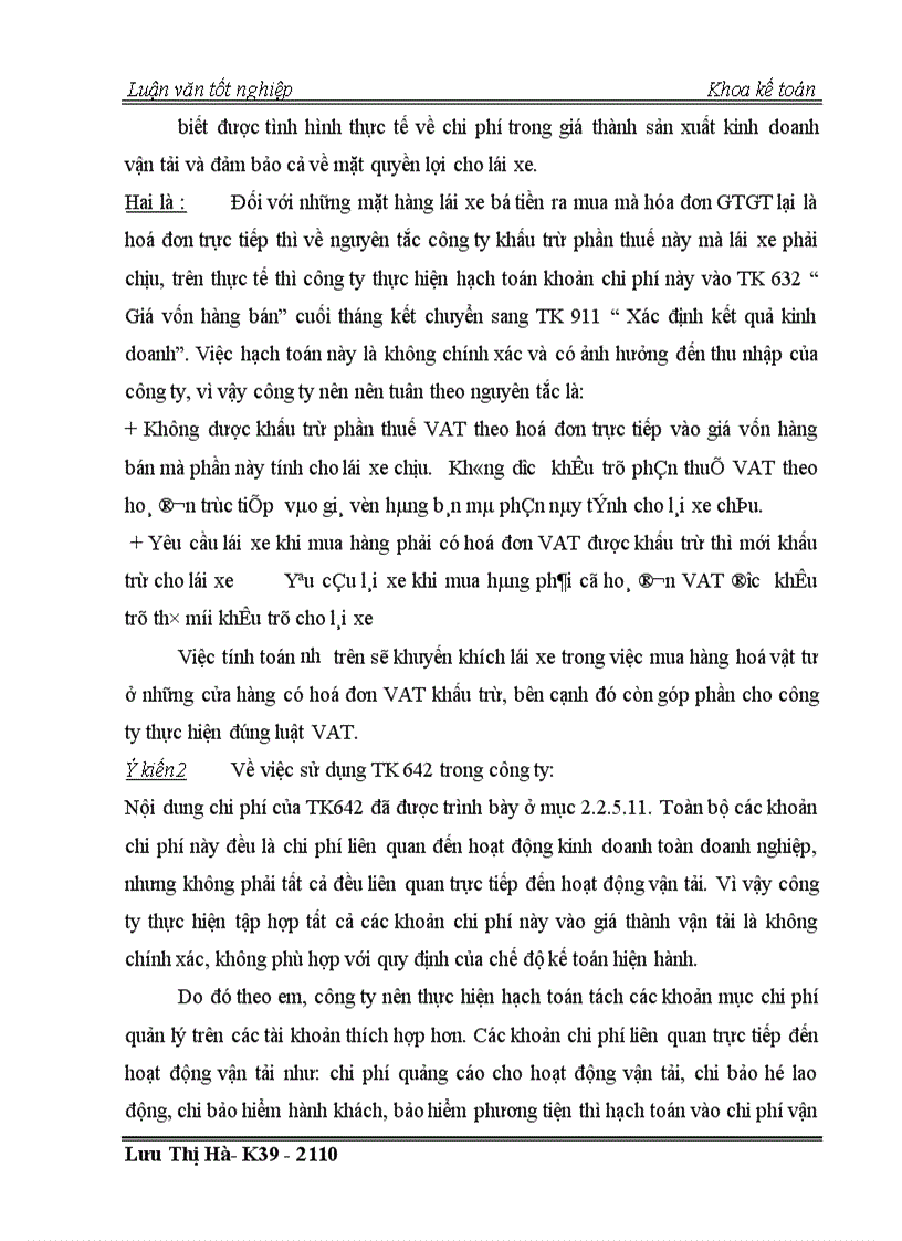 image for page Thực trạng công tác kế toán chi phí và tính giá thành dịch vụ vận tải tại công ty vận tải hành khách số 14 Hà nội