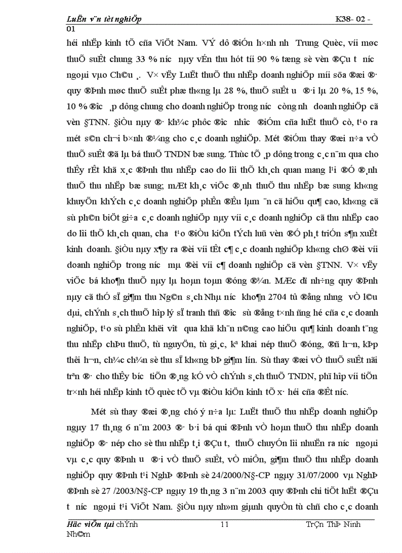 image for page Thực trạng công tác quản lý thu thuế thu nhập doanh nghiệp đối với các doanh nghiệp có vốn đầu tư nước ngoài tại thành phố Hải Phòng