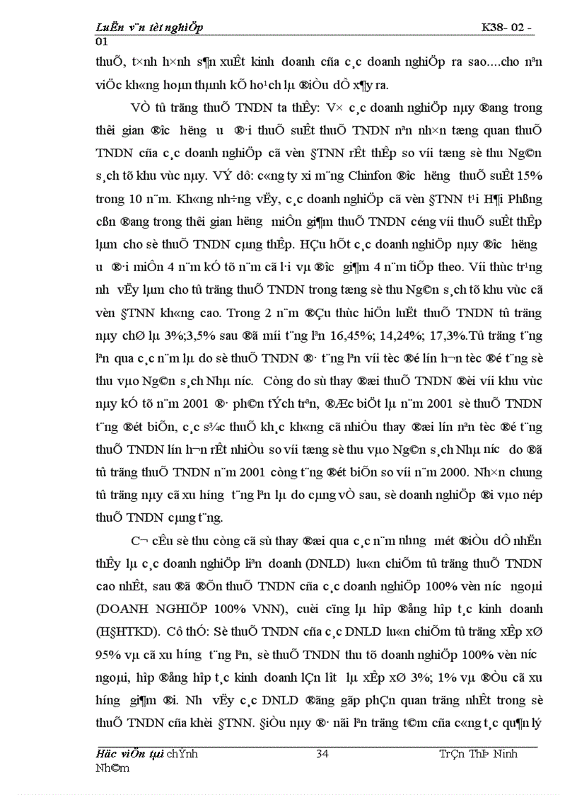 image for page Thực trạng công tác quản lý thu thuế thu nhập doanh nghiệp đối với các doanh nghiệp có vốn đầu tư nước ngoài tại thành phố Hải Phòng