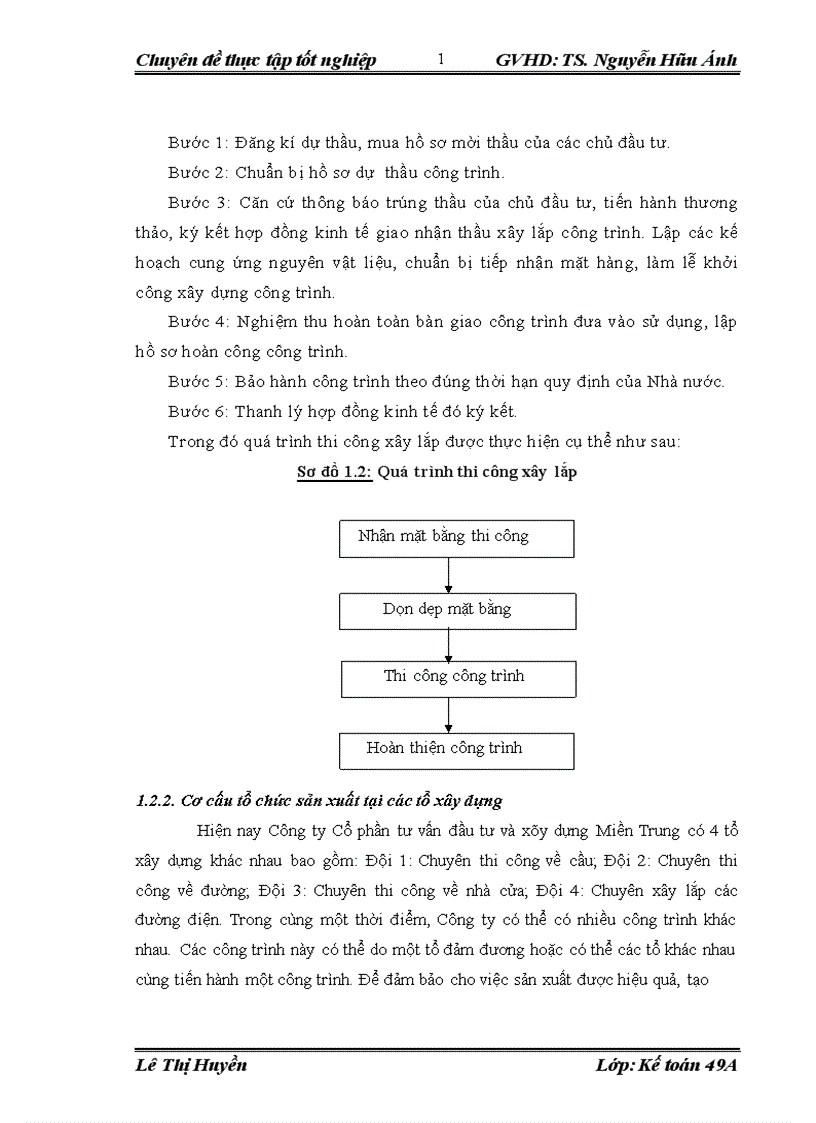 image for page Hoàn thiện Kế toán chi phí sản xuất và tính giá thành sản phẩm tại Công ty Cổ phần tư vấn đầu tư và xây dựng Miền Trung 1