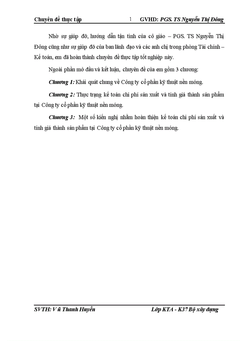image for page Hoàn thiện kế toán chi phí sản xuất và tính giá thành sản phẩm tại Công ty cổ phần kỹ thuật nền móng 1