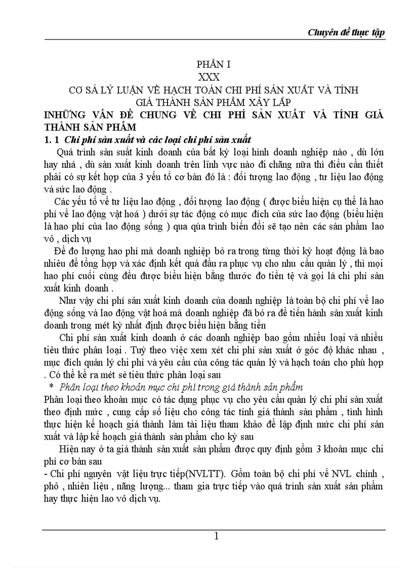 image for page Tập hợp chi phí sản xuất và tính giá thành sản phẩm trong doanh nghiệp xây lắp 1