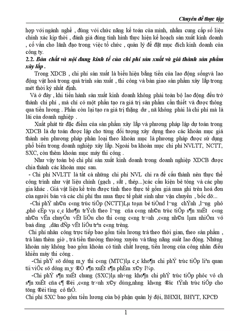 image for page Tập hợp chi phí sản xuất và tính giá thành sản phẩm trong doanh nghiệp xây lắp 1