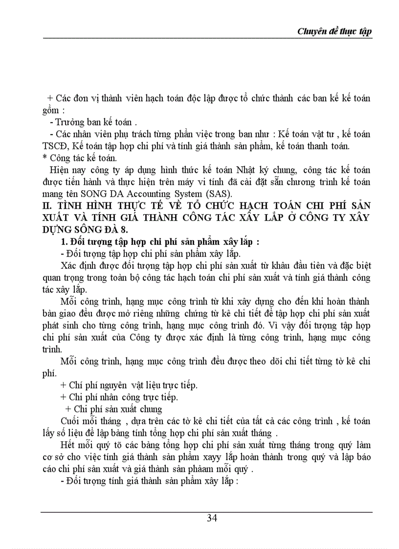 image for page Tập hợp chi phí sản xuất và tính giá thành sản phẩm trong doanh nghiệp xây lắp 1