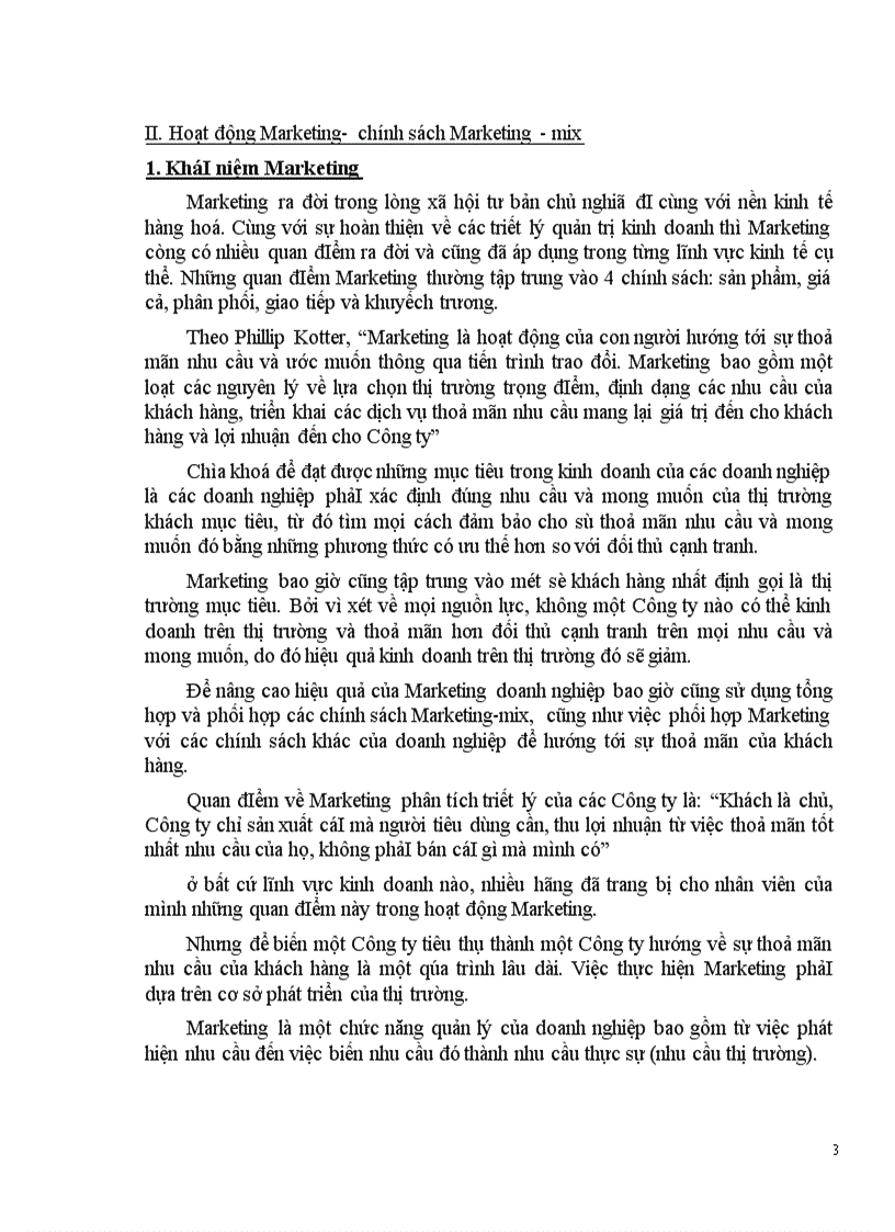 image for page Vận dụng các chính sách Marketing mix tại Trung tâm Du lịch Hà Nội