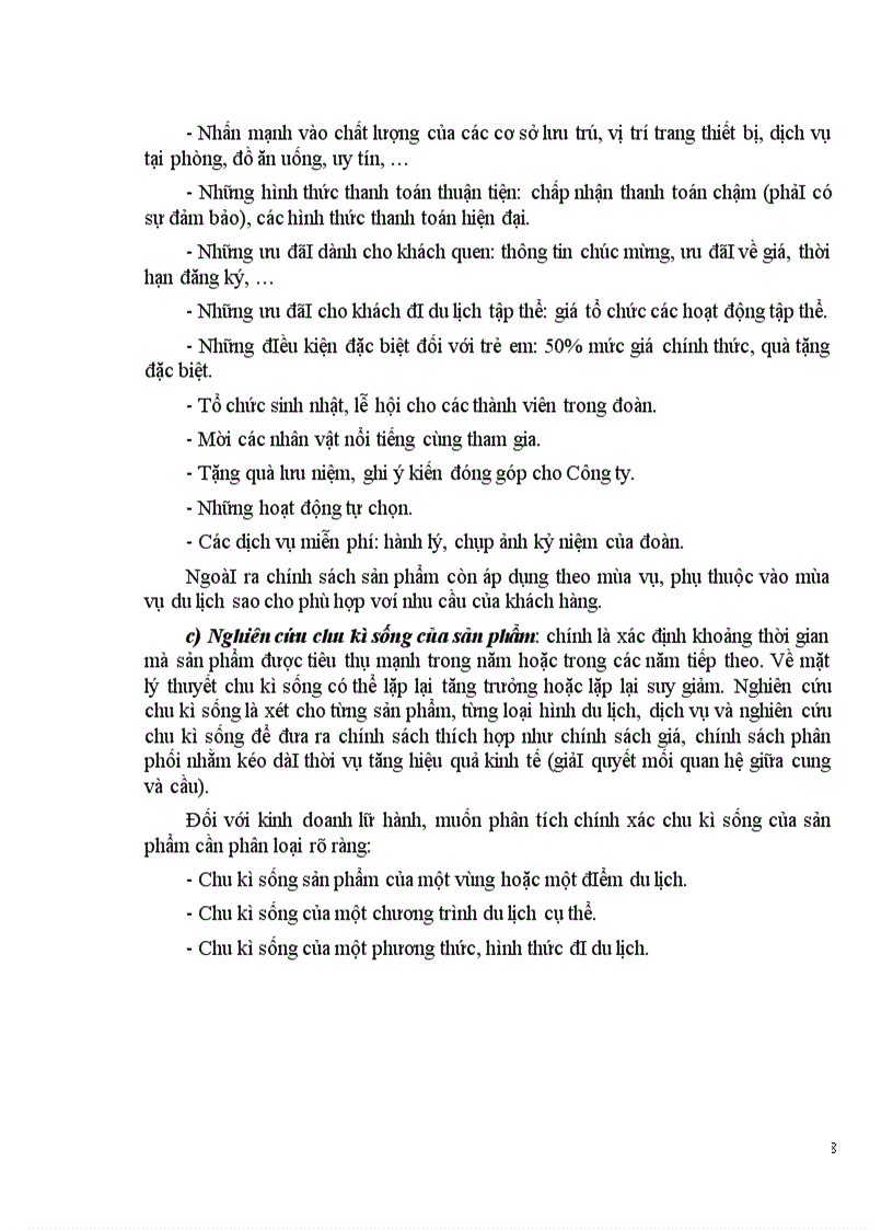 image for page Vận dụng các chính sách Marketing mix tại Trung tâm Du lịch Hà Nội