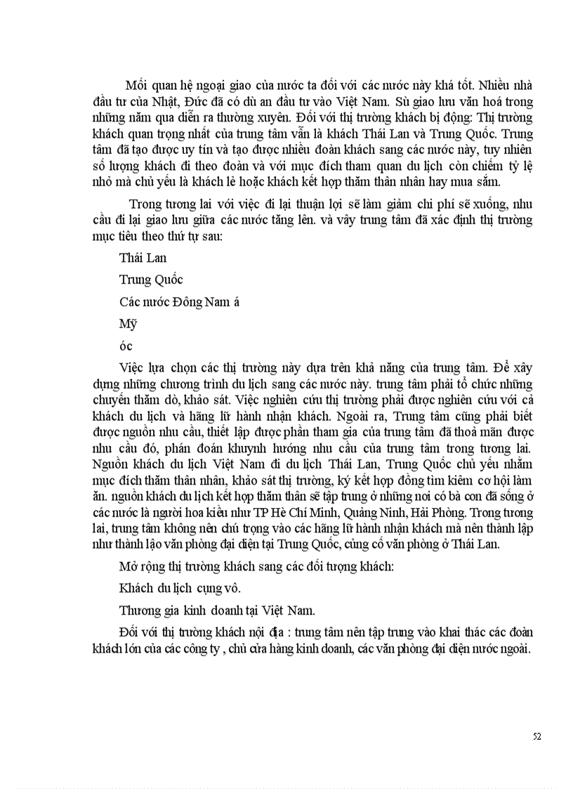 image for page Vận dụng các chính sách Marketing mix tại Trung tâm Du lịch Hà Nội