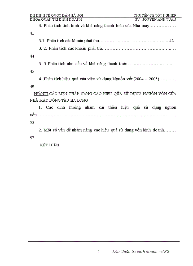 image for page Phân tích tính hiệu quả việc sử dụng vốn của Nhà máy đóng tầu Hạ Long