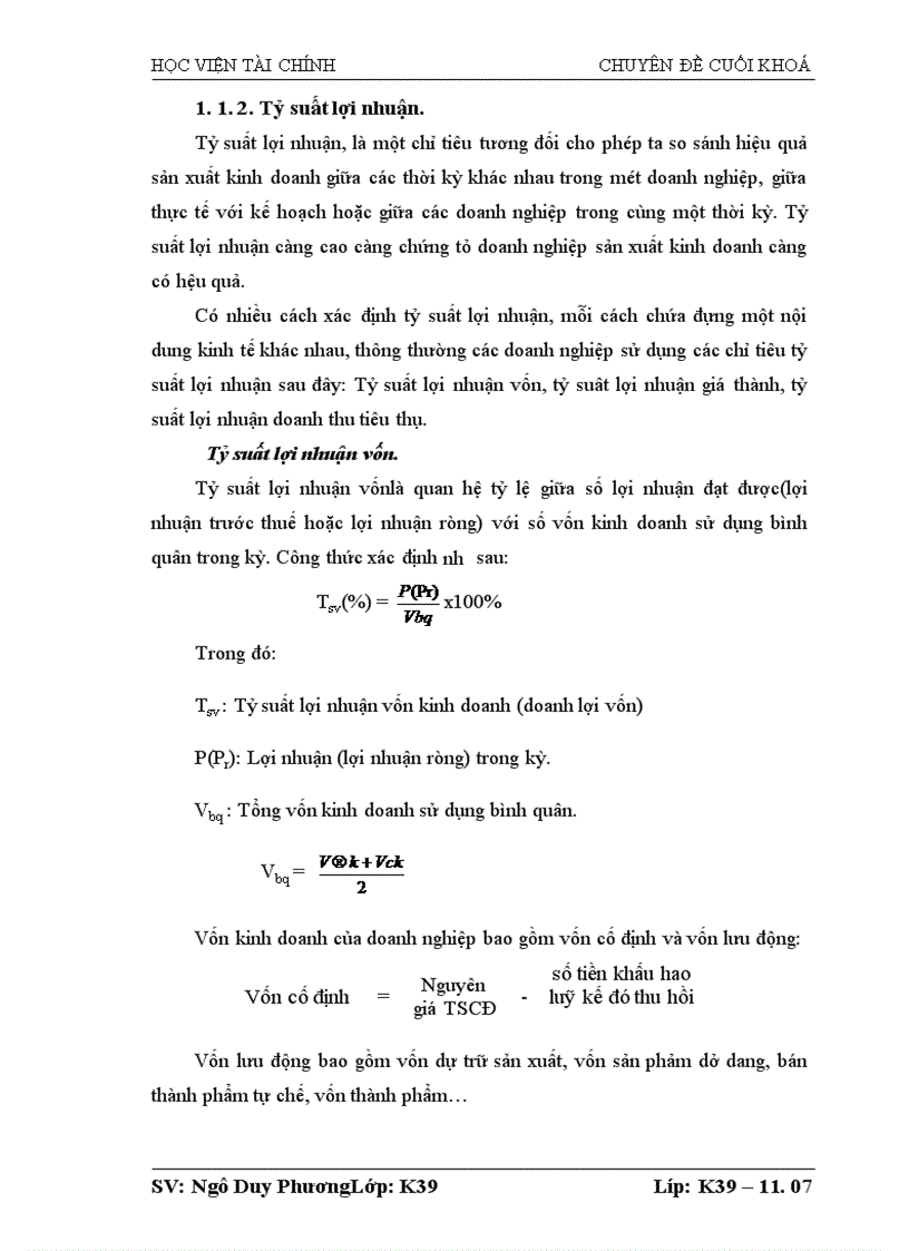 image for page Lợi nhuận và một số giải pháp tăng lợi nhuận tại Công ty Cổ phần Dịch vụ Du lịch Đường sắt Hà Nội