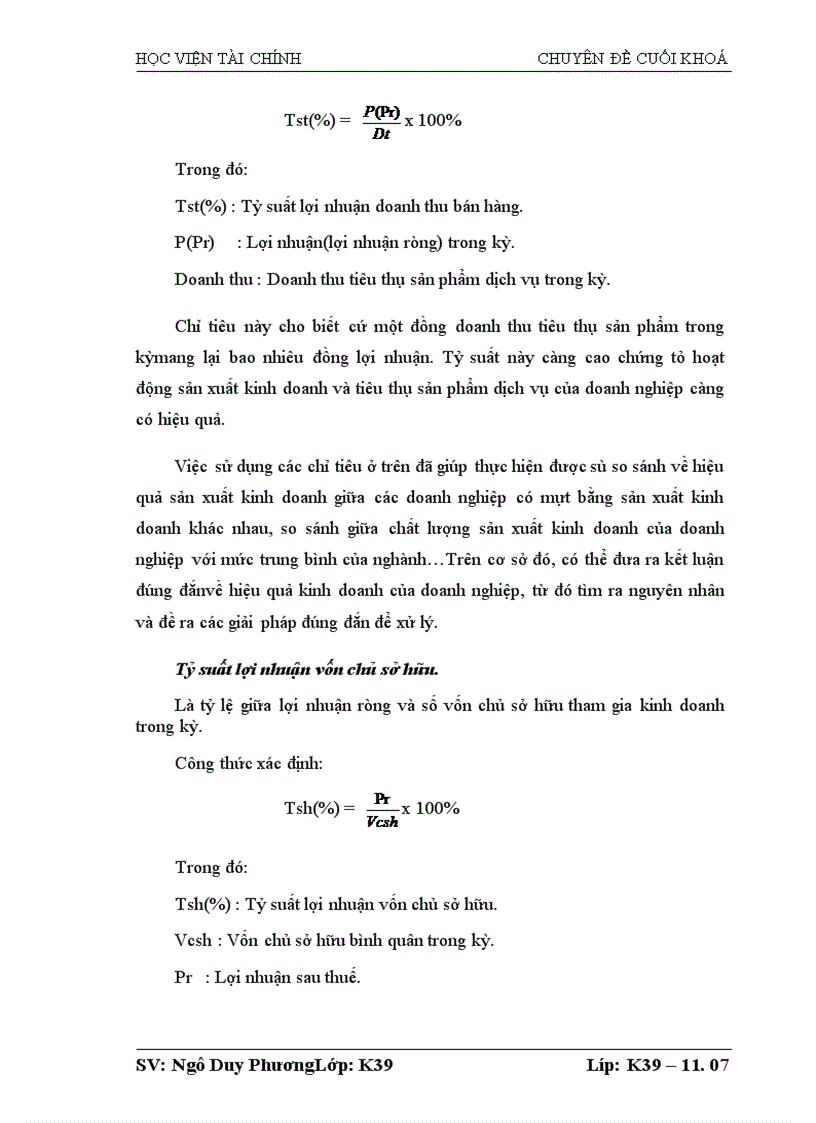image for page Lợi nhuận và một số giải pháp tăng lợi nhuận tại Công ty Cổ phần Dịch vụ Du lịch Đường sắt Hà Nội