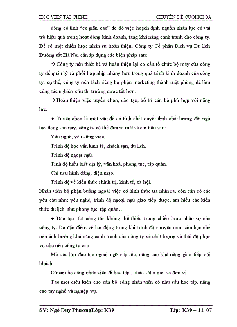 image for page Lợi nhuận và một số giải pháp tăng lợi nhuận tại Công ty Cổ phần Dịch vụ Du lịch Đường sắt Hà Nội