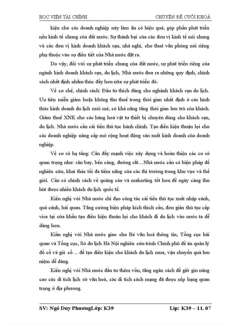 image for page Lợi nhuận và một số giải pháp tăng lợi nhuận tại Công ty Cổ phần Dịch vụ Du lịch Đường sắt Hà Nội