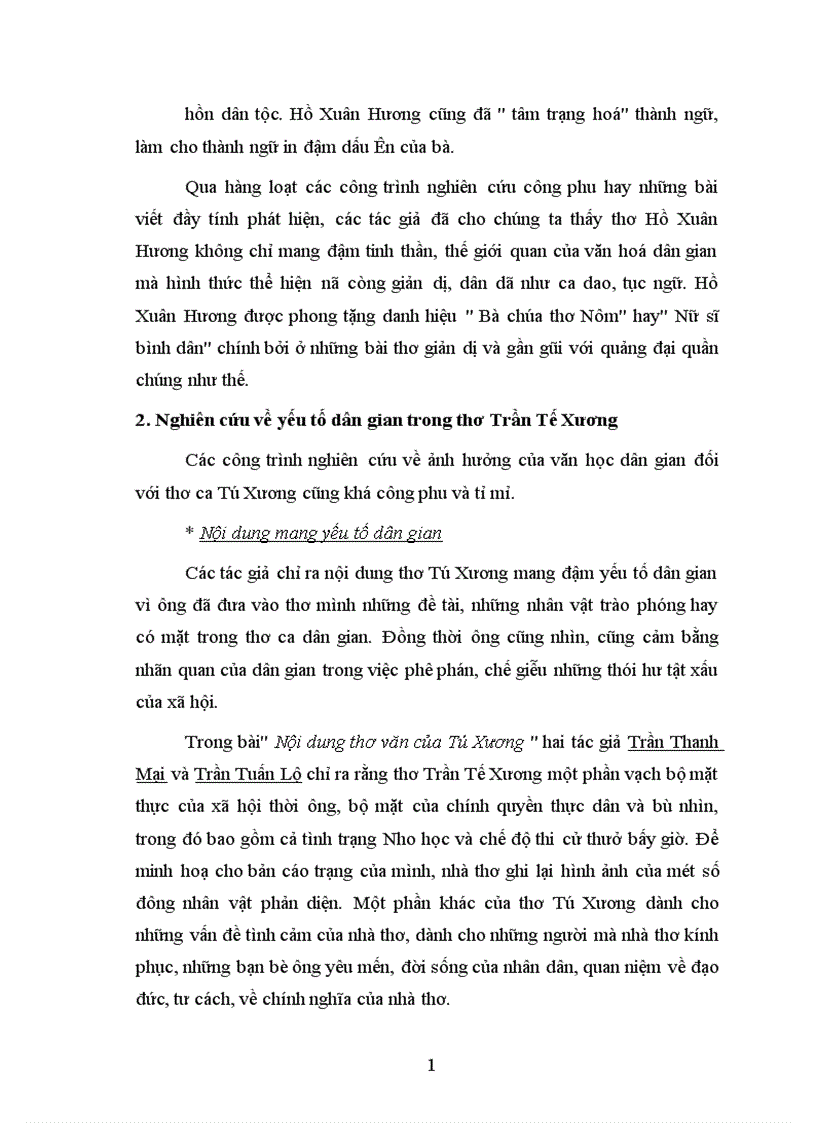 image for page Yếu tố dân gian trong thơ Nôm Hồ Xuân Hương và Trần Tế Xương từ góc nhìn so sánh 1