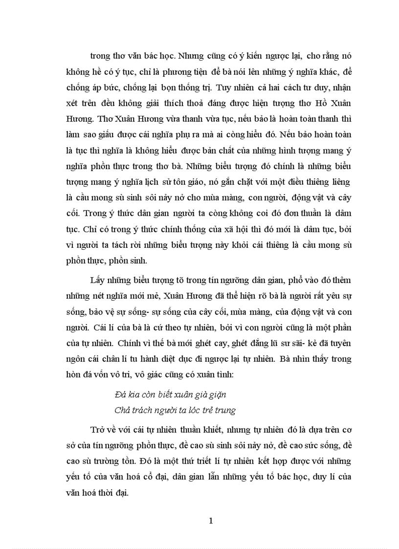 image for page Yếu tố dân gian trong thơ Nôm Hồ Xuân Hương và Trần Tế Xương từ góc nhìn so sánh 1