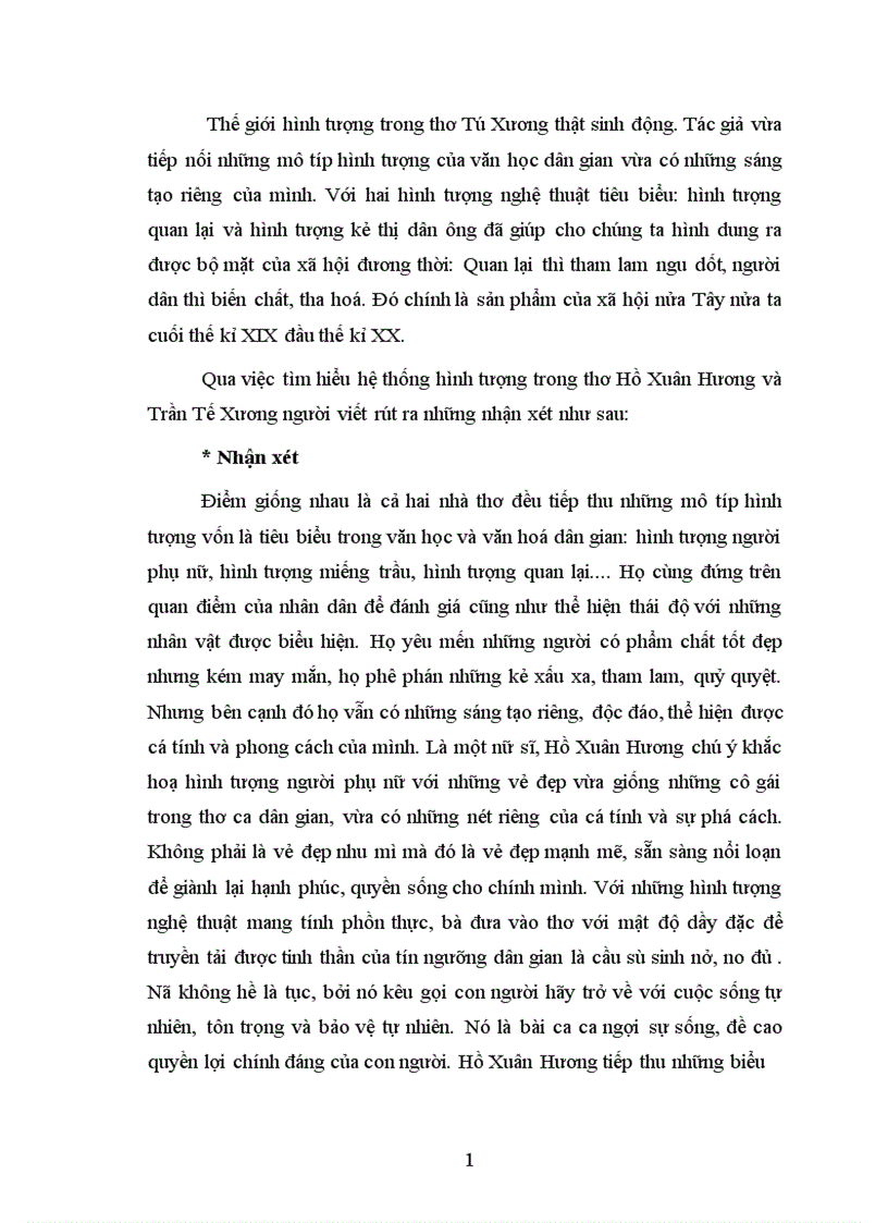 image for page Yếu tố dân gian trong thơ Nôm Hồ Xuân Hương và Trần Tế Xương từ góc nhìn so sánh 1