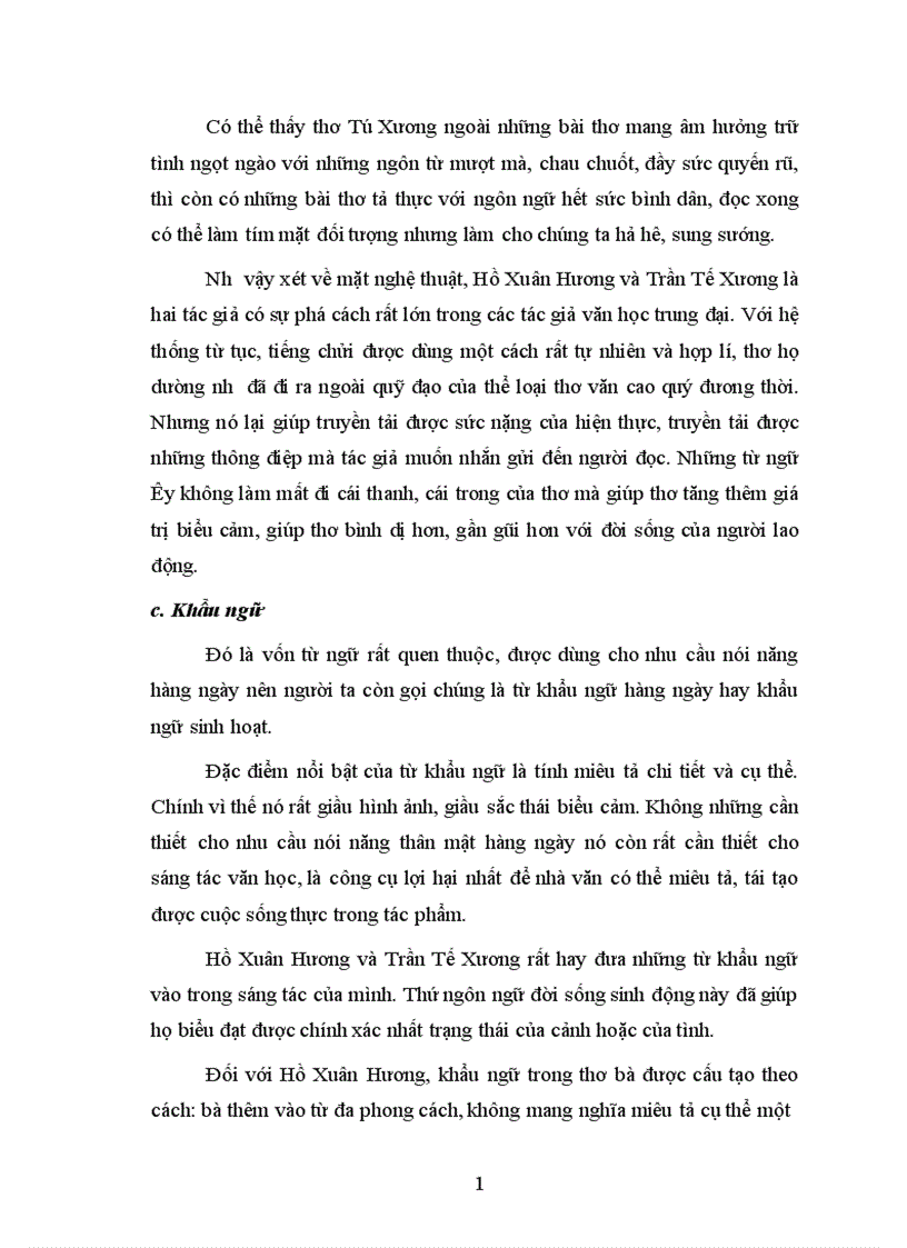 image for page Yếu tố dân gian trong thơ Nôm Hồ Xuân Hương và Trần Tế Xương từ góc nhìn so sánh 1