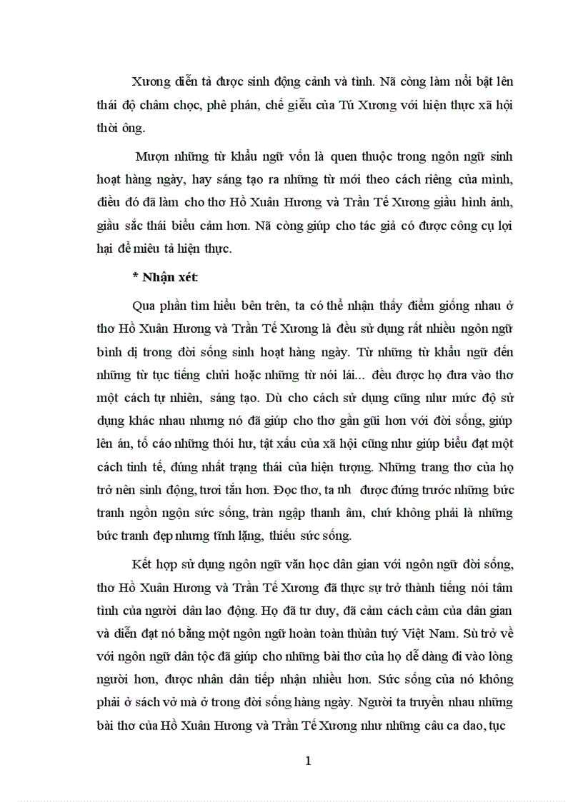 image for page Yếu tố dân gian trong thơ Nôm Hồ Xuân Hương và Trần Tế Xương từ góc nhìn so sánh 1