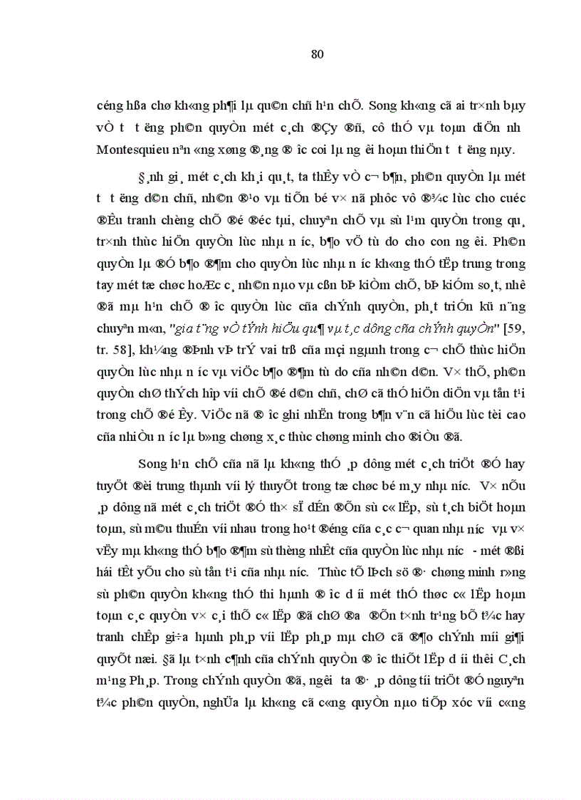 image for page Tư tưởng phân chia quyền lực nhà nước với việc tổ chức bộ máy nhà nước ở một số nước