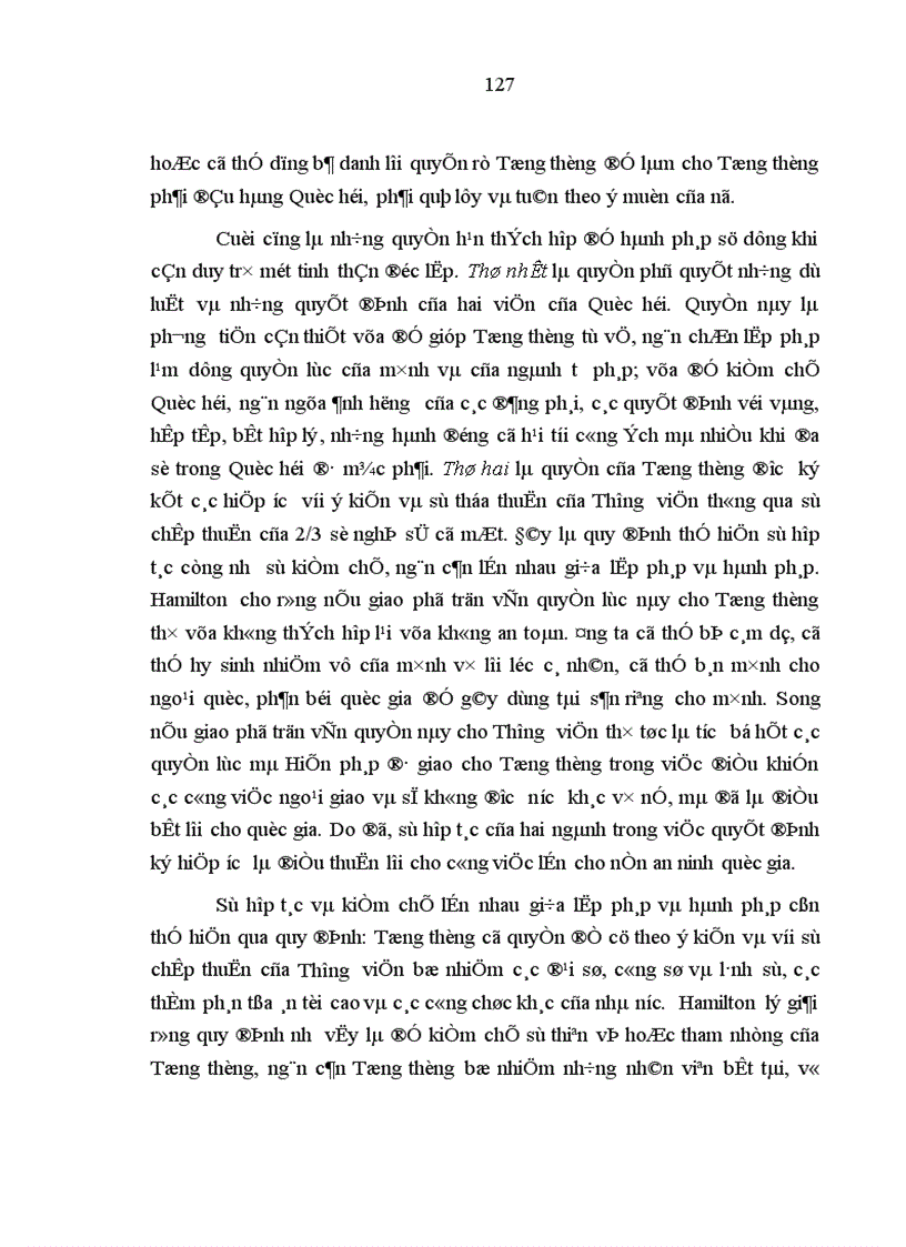 image for page Tư tưởng phân chia quyền lực nhà nước với việc tổ chức bộ máy nhà nước ở một số nước