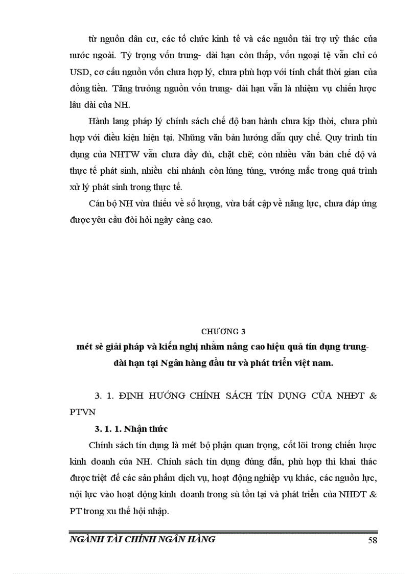 image for page Giải pháp nâng cao hiệu quả tín dụng trung dài hạn tại Ngân Hàng đầu tư và phát triển việt nam 1