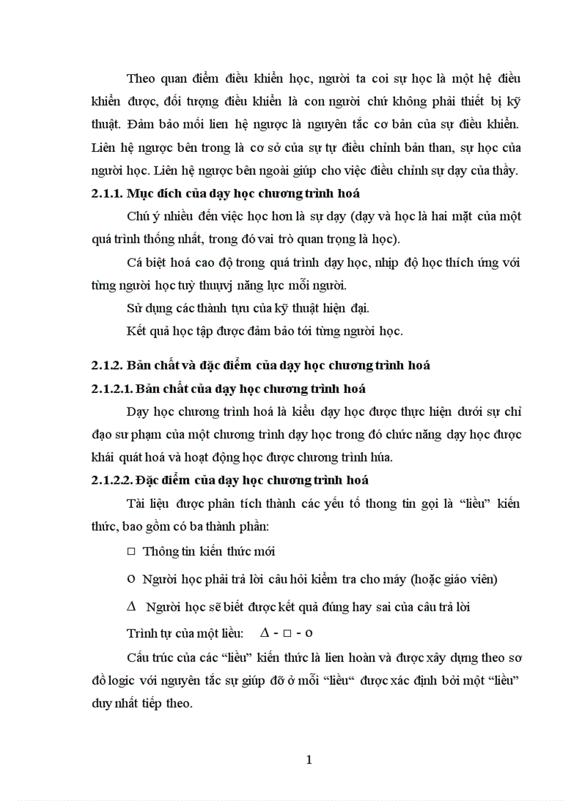 image for page Xây dựng tài liệu tự học vẽ kỹ thuật chương v đến chương vii theo kiểu chương trình hoá