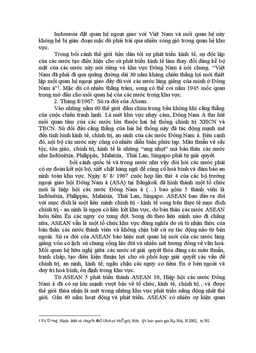 image for page asean những mốc quan trọng có ảnh hưởng lớn từ năm 1945 nay