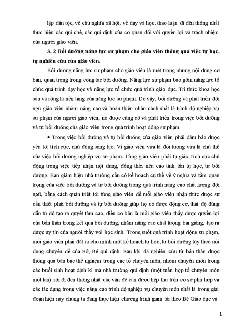 image for page Thực trạng của việc quản lý nhằm xây dựng và nâng cao chất lượng đội ngũ giáo viên trường THPT H S Hà Tĩnh 1