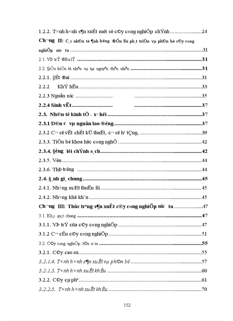 image for page Địa lý cây công nghiệp Việt Nam