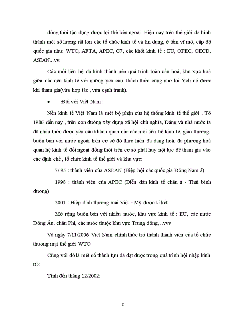 image for page Quan điểm toàn diện với việc Việt Nam gia nhập tổ chức thương mại thế giới WTO 1