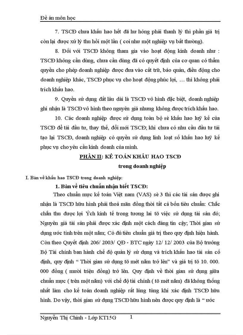 image for page Một số vấn đề về khấu hao TSCĐ trong doanh nghiệp