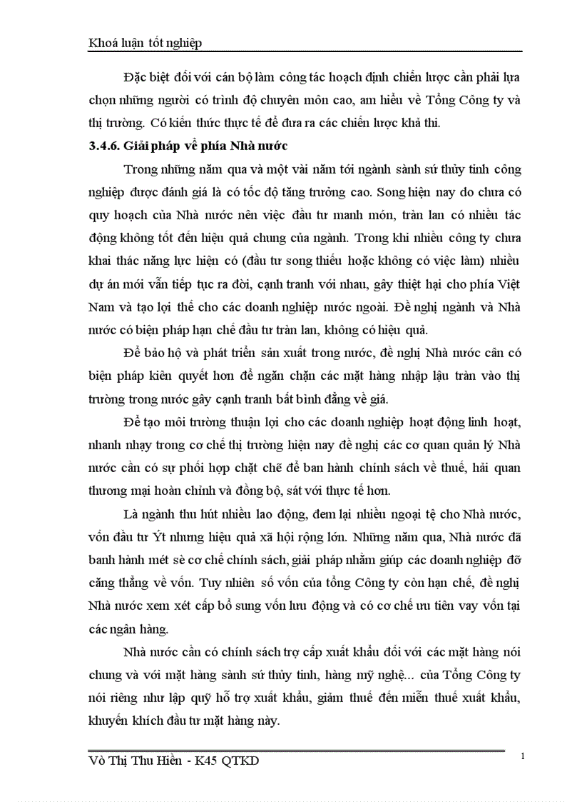 image for page Chiến lược kinh doanh của Tổng Công ty Sành sứ Thủy tinh Công nghiệp 1