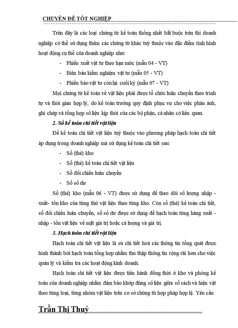 image for page Tổ chức kế toàn Nguyên vật liệu và Công cụ dụng cụ tại Công ty dệt may Hà Nội