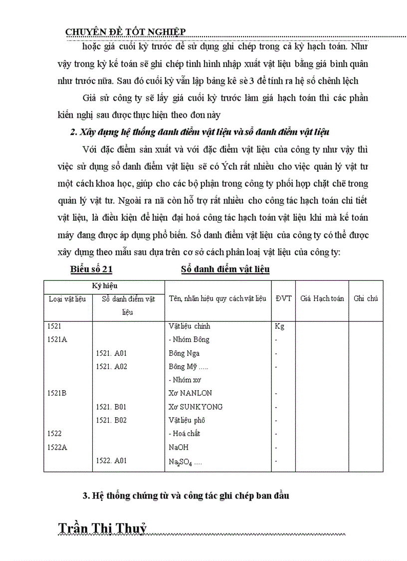 image for page Tổ chức kế toàn Nguyên vật liệu và Công cụ dụng cụ tại Công ty dệt may Hà Nội