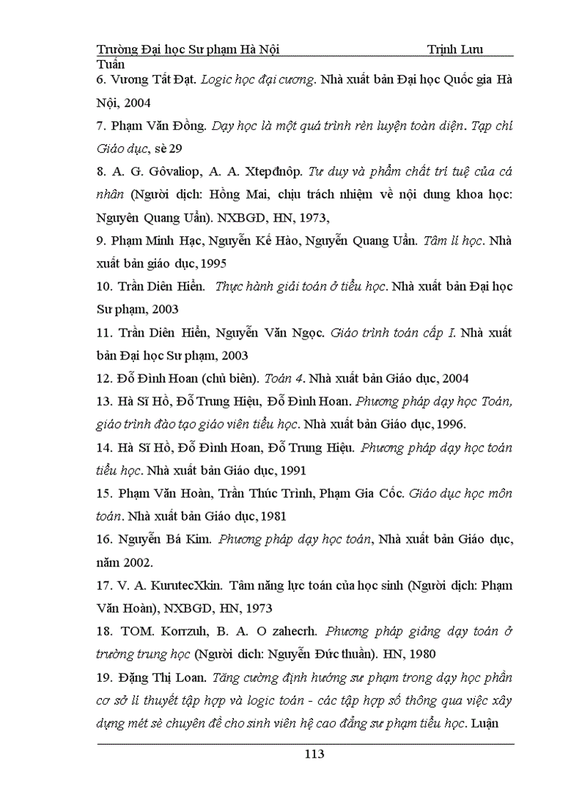 image for page Rèn tư duy lôgic cho học sinh lớp 4 thông qua các phép suy luận quy nạp trong dạy học các tính chất quy tắc thực hành bốn phép tính 1