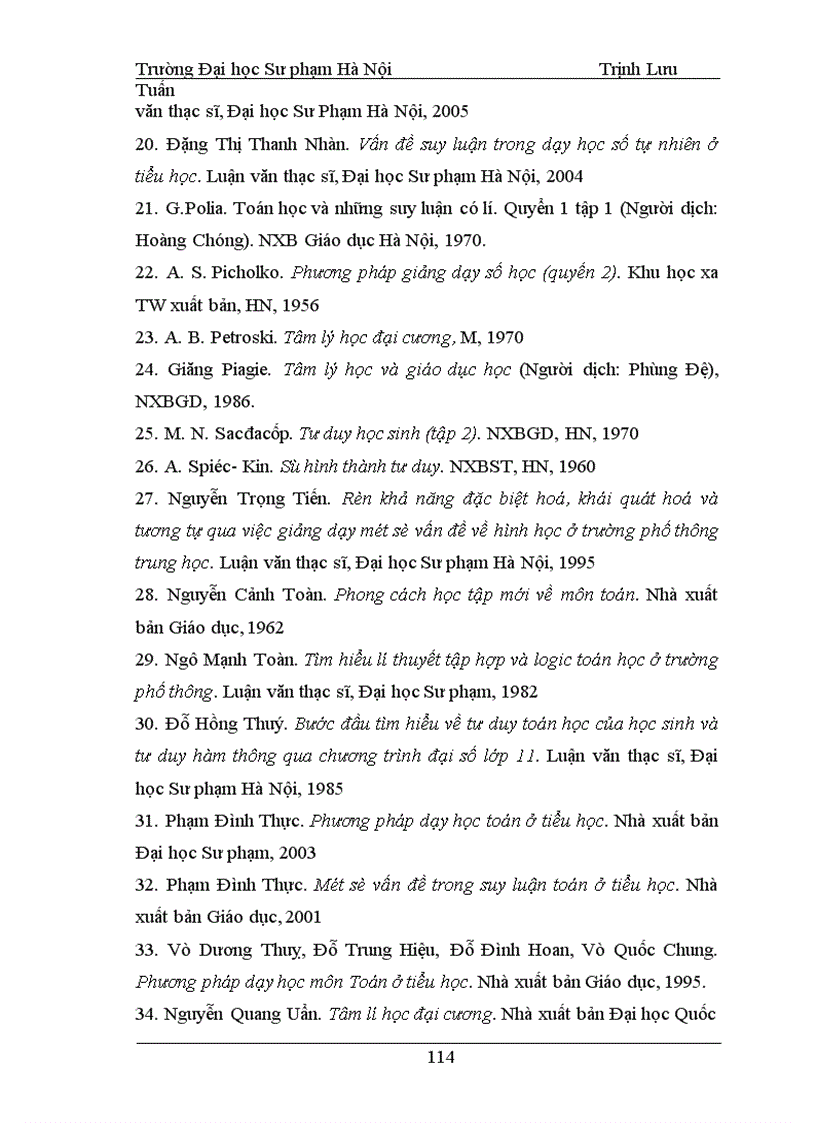 image for page Rèn tư duy lôgic cho học sinh lớp 4 thông qua các phép suy luận quy nạp trong dạy học các tính chất quy tắc thực hành bốn phép tính 1